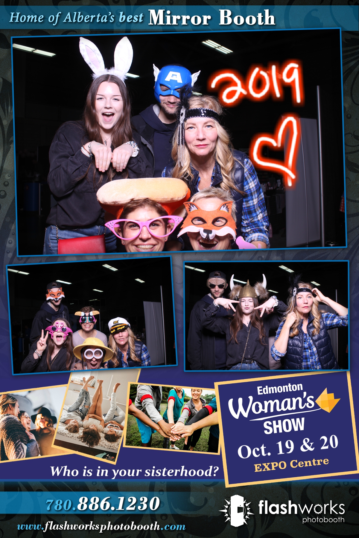 Fall Edmonton Woman's Show | View more photos from the event at gallery.flashworksphotobooth.com/u/FlashworksPhotoboothInc/Fall-Edmonton-Womans-Show-0